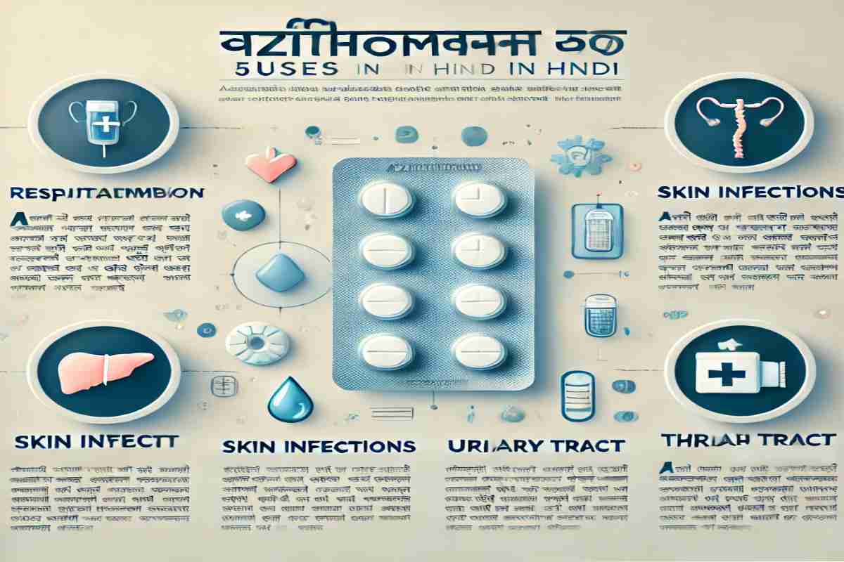 Azithromycin 500 Uses in Hindi